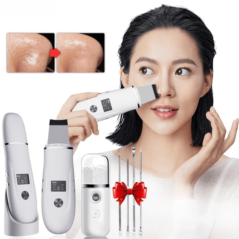 Ultrasonic Skin Scrubber & Blackhead Remover