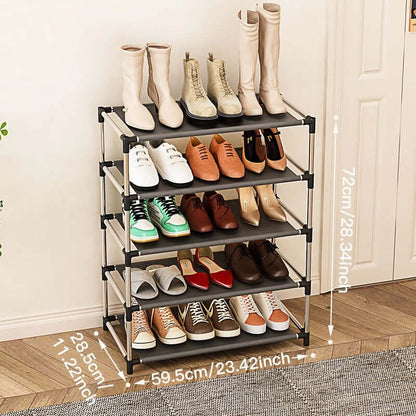 Stylish Metal Shoe Rack Organizer