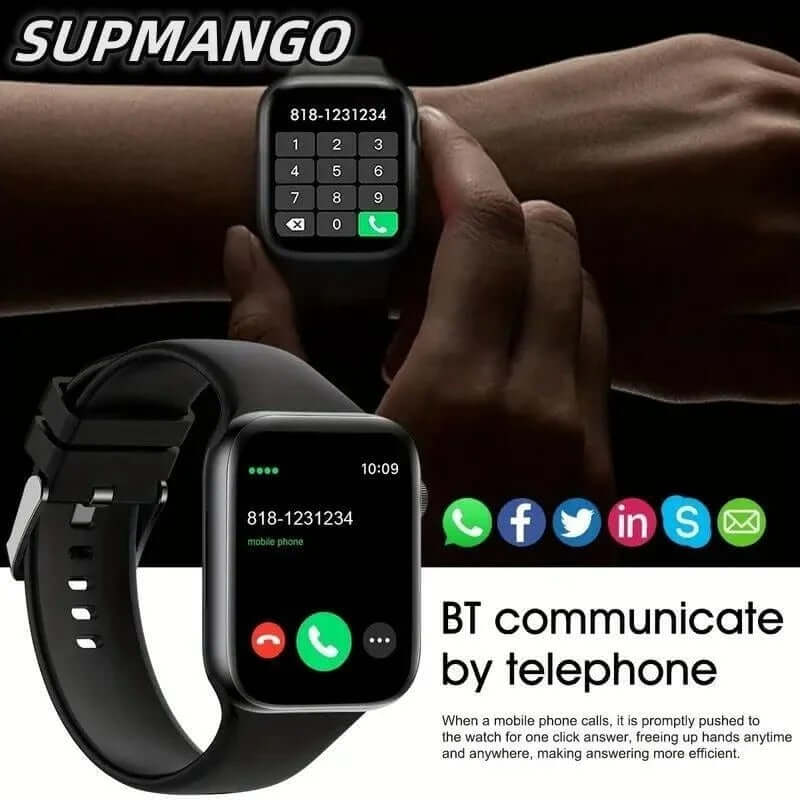 Wireless Calling Smart Watch with Touchscreen