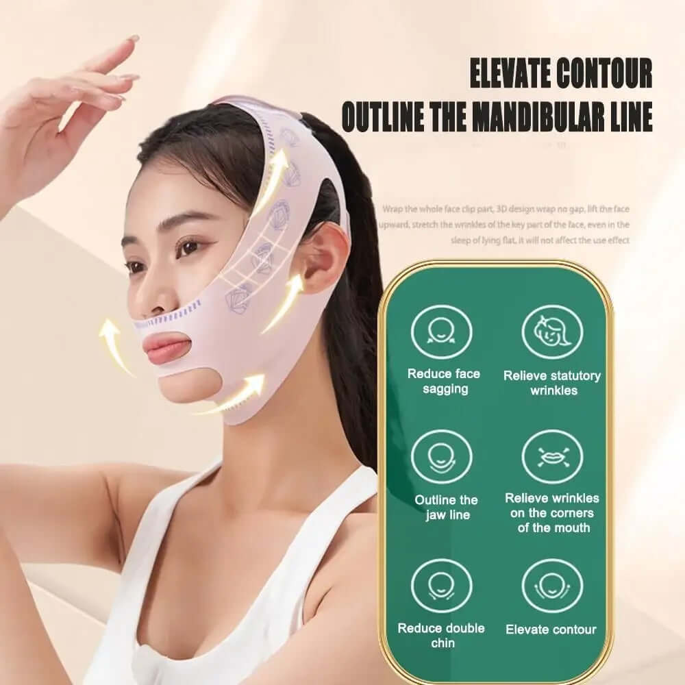 V-Line Face Lifting Bandage Mask