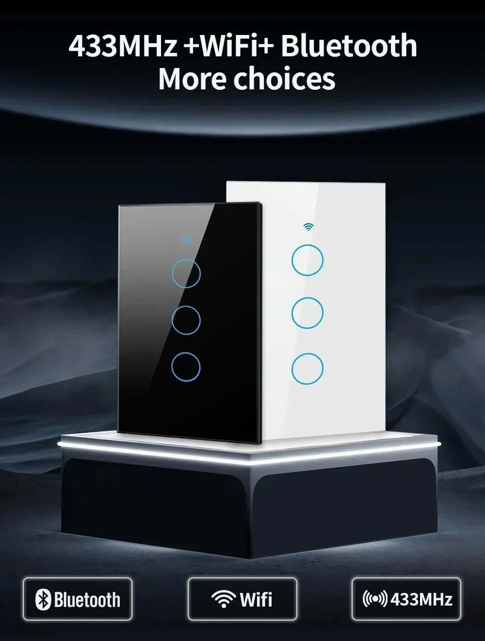 Smart WiFi Touch Light Switch