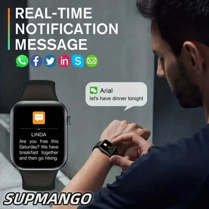 Wireless Calling Smart Watch with Touchscreen