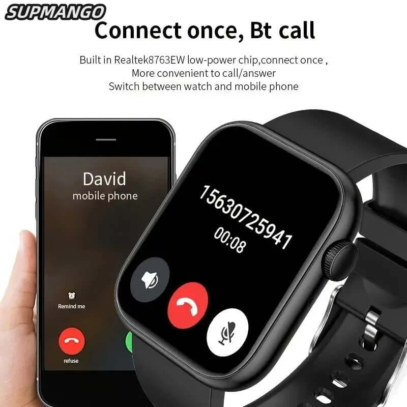 Wireless Calling Smart Watch with Touchscreen
