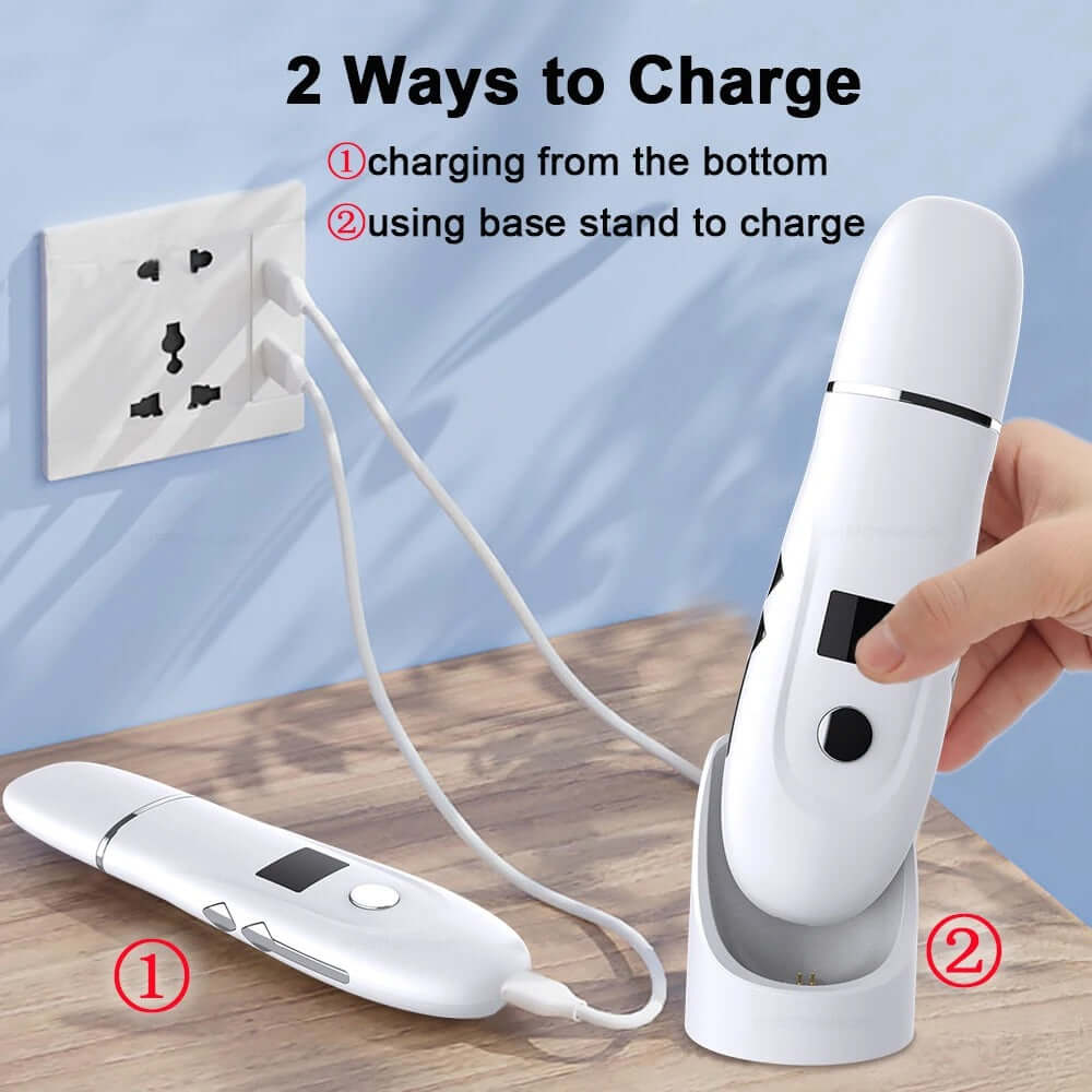 Ultrasonic Skin Scrubber & Blackhead Remover