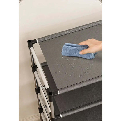 Stylish Metal Shoe Rack Organizer