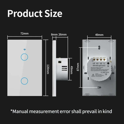 Smart WiFi Touch Light Switch