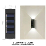 Solar Wall Lamp | Waterproof Outdoor Up & Down Light